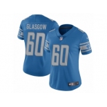 Women's Nike Detroit Lions #60 Graham Glasgow Vapor Untouchable Limited Light Blue Team Color NFL Jersey