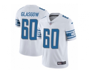 Women's Nike Detroit Lions #60 Graham Glasgow Vapor Untouchable Limited White NFL Jersey