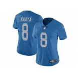 Women's Nike Detroit Lions #8 Brad Kaaya Limited Blue Alternate Vapor Untouchable NFL Jersey