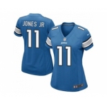 nike women nfl jerseys detroit lions #11 marvin jones jr blue[nike]