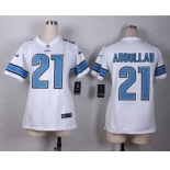 nike women nfl jerseys detroit lions #21 abdullah white[nike][abdullah]