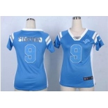 nike women nfl jerseys detroit lions #9 stafford blue[fashion Rhinestone sequins]