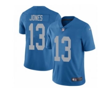 Youth Nike Detroit Lions #13 T.J. Jones Blue Alternate Vapor Untouchable Limited Player NFL Jersey