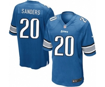 Youth Nike Detroit Lions #20 Barry Sanders Light Blue Team Color NFL Jersey