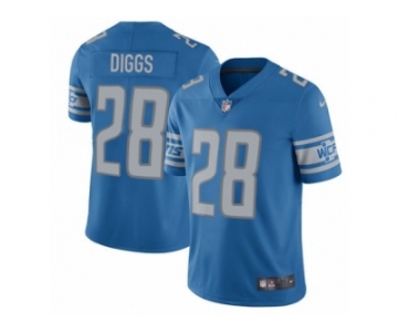 Youth Nike Detroit Lions #28 Quandre Diggs Vapor Untouchable Limited Light Blue Team Color NFL Jersey