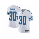 Youth Nike Detroit Lions #30 Teez Tabor Limited White Vapor Untouchable NFL Jersey