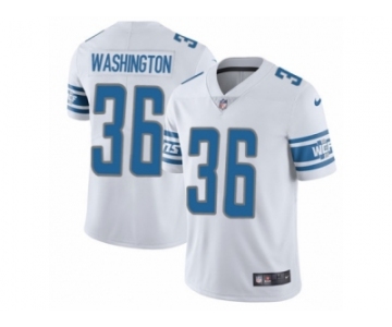 Youth Nike Detroit Lions #36 Dwayne Washington White Vapor Untouchable Limited Player NFL Jersey