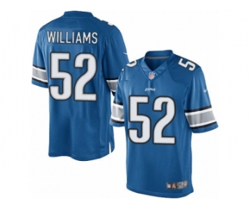 Youth Nike Detroit Lions #52 Antwione Williams Limited Light Blue Team Color NFL Jersey