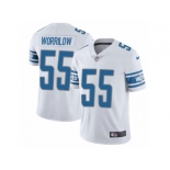 Youth Nike Detroit Lions #55 Paul Worrilow Limited White Vapor Untouchable NFL Jersey