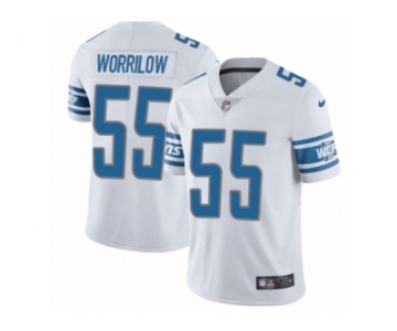 Youth Nike Detroit Lions #55 Paul Worrilow Limited White Vapor Untouchable NFL Jersey