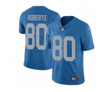 Youth Nike Detroit Lions #80 Michael Roberts Limited Blue Alternate NFL Jersey