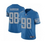 Youth Nike Detroit Lions #98 Damon Harrison Blue Team Color Vapor Untouchable Limited Player NFL Jersey