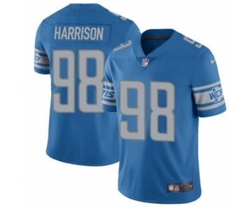 Youth Nike Detroit Lions #98 Damon Harrison Blue Team Color Vapor Untouchable Limited Player NFL Jersey