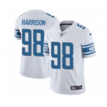 Youth Nike Detroit Lions #98 Damon Harrison White Vapor Untouchable Limited Player NFL Jersey