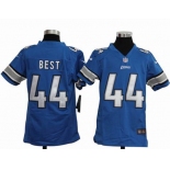 nike youth nfl jersey detroit lions #44 jahvid best blue[nike]