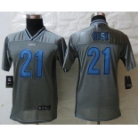 nike youth nfl jerseys detroit lions #21 bush grey[nike vapor]