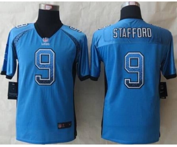 nike youth nfl jerseys detroit lions #9 stafford blue[Elite drift fashion]