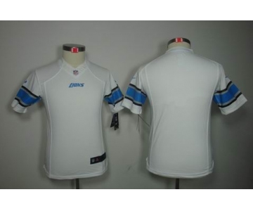 nike youth nfl jerseys detroit lions blank white[nike limited]