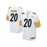 Men Nike Pittsburgh Steelers #20 Robert Golden Game White NFL Jersey