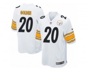 Men Nike Pittsburgh Steelers #20 Robert Golden Game White NFL Jersey