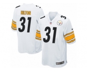 Men Nike Pittsburgh Steelers #31 Mike Hilton Game White NFL Jersey