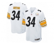 Men Nike Pittsburgh Steelers #34 Cameron Sutton Game White NFL Jersey