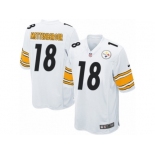 Men's Nike Pittsburgh Steelers #18 Zach Mettenberger Game White NFL Jersey