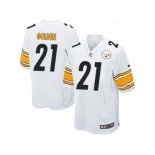 Men's Nike Pittsburgh Steelers #21 Robert Golden Game White NFL Jersey