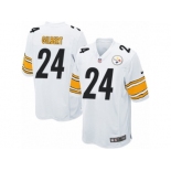 Men's Nike Pittsburgh Steelers #24 Justin Gilbert Game White NFL Jersey