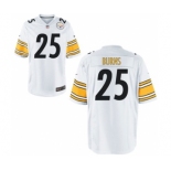 Men's Nike Pittsburgh Steelers #25 Artie Burns Game White NFL Jersey