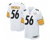 Men's Nike Pittsburgh Steelers #56 Anthony Chickillo Game White NFL Jersey