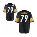 Men's Nike Pittsburgh Steelers #79 Javon Hargrave Game Black Team Color NFL Jersey