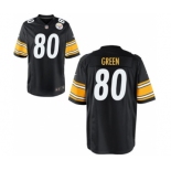 Men's Nike Pittsburgh Steelers #80 Ladarius Green Game Black Team Color NFL Jersey