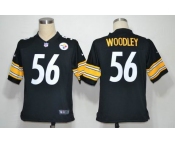 NIKE NFL Jerseys Pittsburgh Steelers 56 LaMarr Woodley black (Game)