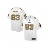 Nike Pittsburgh Steelers #83 Heath Miller White Men's NFL Pro Line Fashion Game Jersey