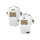 Nike Pittsburgh Steelers #95 Jarvis Jones White Men's NFL Pro Line Fashion Game Jersey