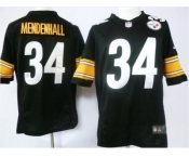 nike nfl jerseys pittsburgh steelers #34 mendenhall black[game]