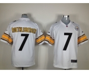 nike nfl jerseys pittsburgh steelers #7 roethlisberger white[game]