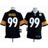 nike nfl jerseys pittsburgh steelers #99 keisel black[game]