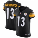 Men's Nike Pittsburgh Steelers #13 James Washington Black Team Color Vapor Untouchable Elite Player NFL Jersey