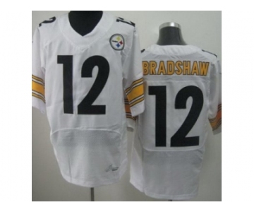 nike nfl jerseys pittsburgh steelers #12 bradshaw white[Elite]