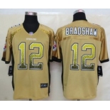 nike nfl jerseys pittsburgh steelers #12 terry bradshaw gold[Elite drift fashion]