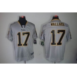 nike nfl jerseys pittsburgh steelers #17 wallace grey[Elite lights out]