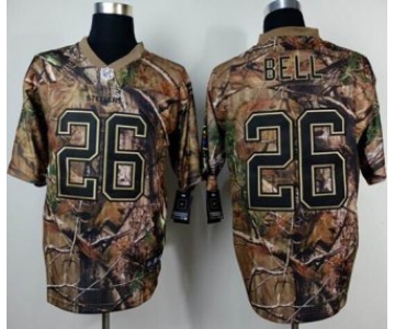 nike nfl jerseys pittsburgh steelers #26 bell camo[Elite]