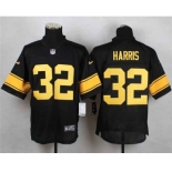 nike nfl jerseys pittsburgh steelers #32 franco harris black[Elite][number golden]