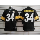 nike nfl jerseys pittsburgh steelers #34 mendenhall black[elite]