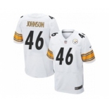 nike nfl jerseys pittsburgh steelers #46 will johnson white(Elite)