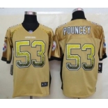 nike nfl jerseys pittsburgh steelers #53 maurkice pouncey gold[Elite drift fashion]