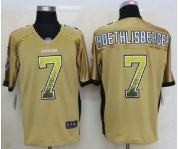 nike nfl jerseys pittsburgh steelers #7 ben roethlisberger gold[Elite drift fashion]