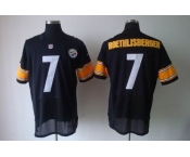 nike nfl jerseys pittsburgh steelers #7 roethlisberger black[elite]